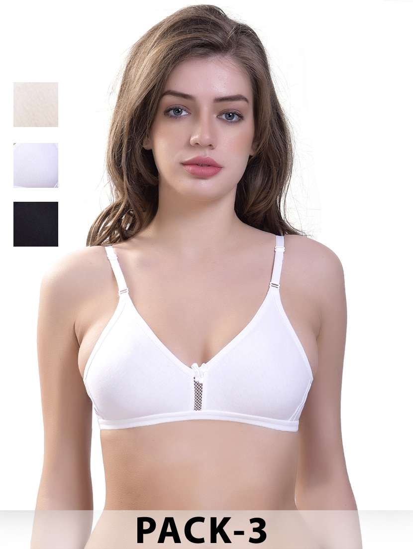 women pack of 3 nono padded t-shirt bra