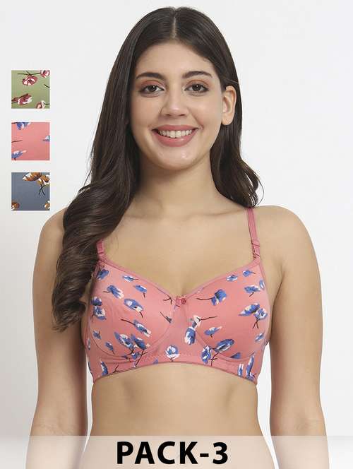 women pack of 3 nono padded t-shirt bra - 22063567 -  Standard Image - 0