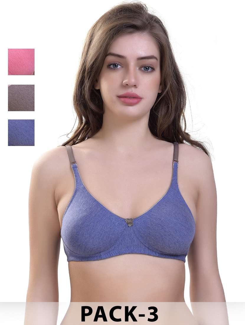 women pack of 3 nono padded t-shirt bra