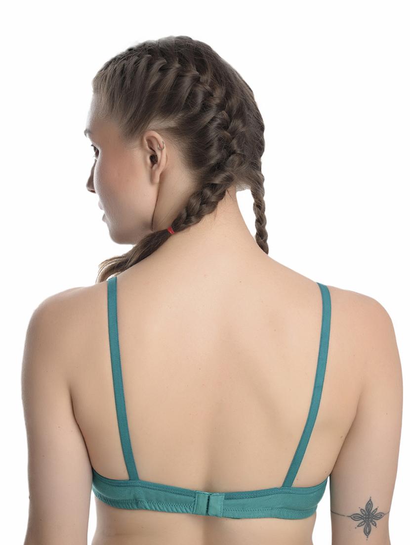 women pack of 3 solid t-shirt bra - 22063574 - Standard Image - 5
