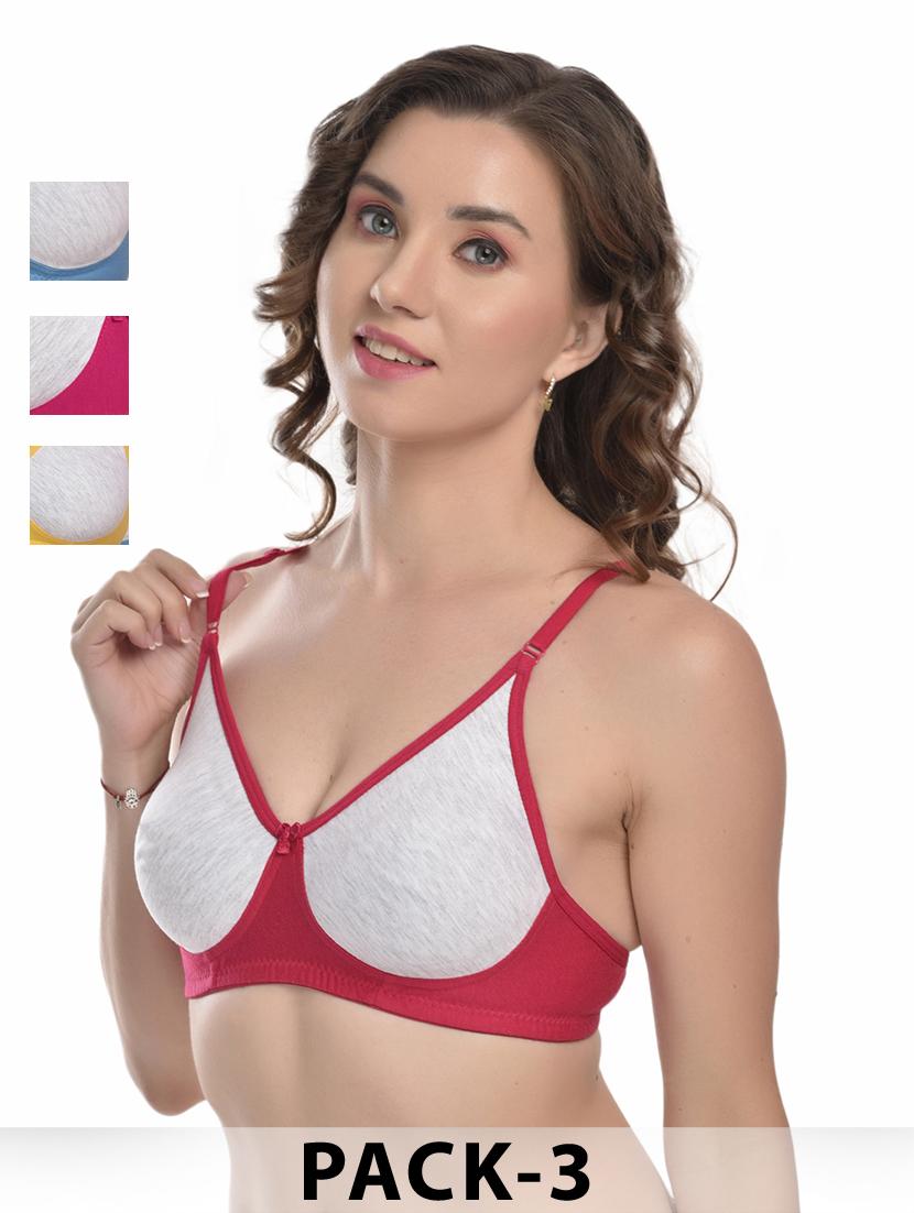 women pack of 3 nono padded t-shirt bra - 22063577 - Zoom Image - 0