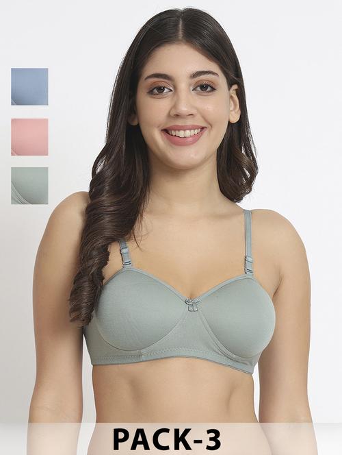 women pack of 3 nono padded t-shirt bra - 22063578 - Standard Image - 0