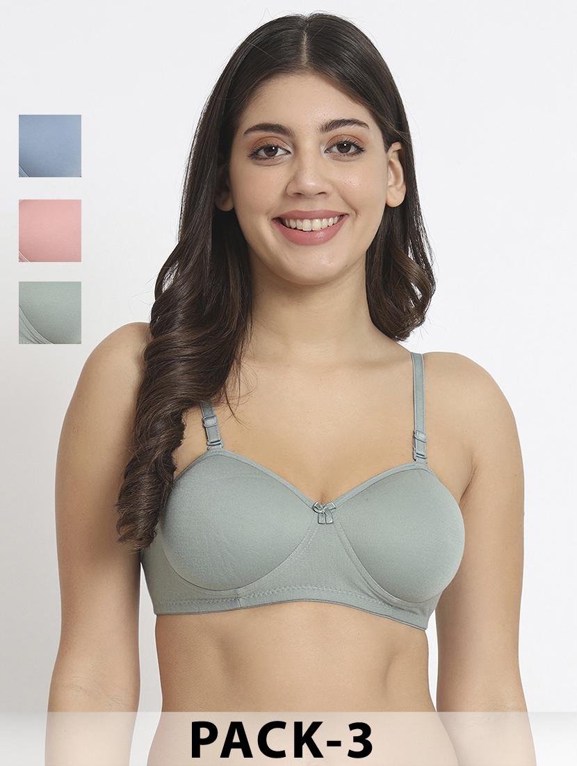 women pack of 3 nono padded t-shirt bra - 22063578 - Zoom Image - 0