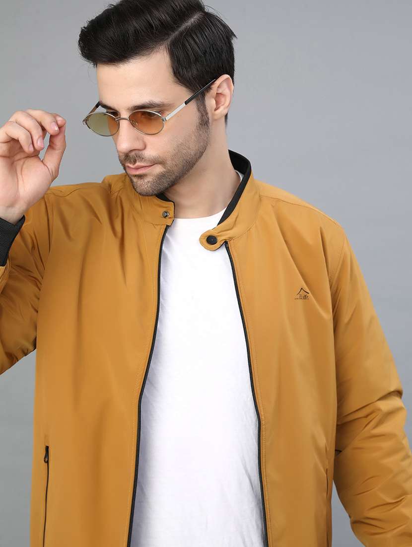men solid long sleeve reversible bomber jacket - 22063668 -  Standard Image - 3