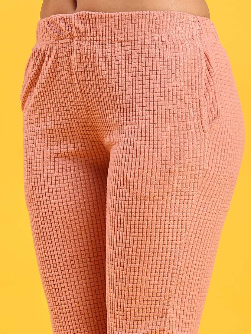 women solid mid rise pajama - 22063784 -  Standard Image - 5