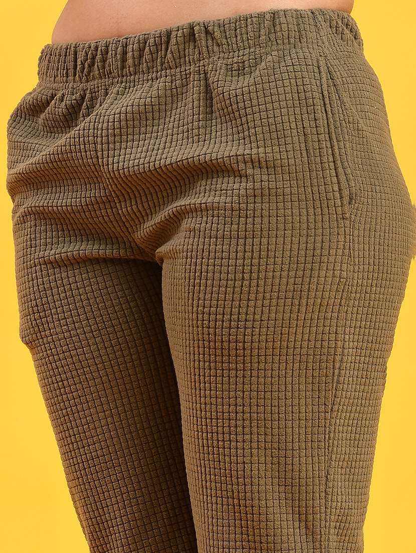 women solid mid rise pyjama - 22063786 -  Standard Image - 5