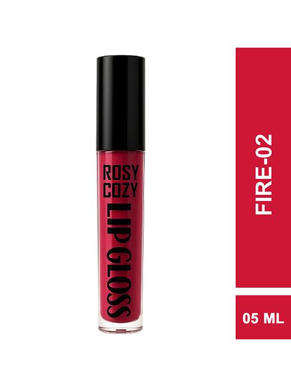 rosy cozy high shine gloosy lip gloss