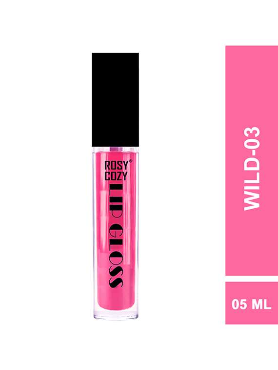 rosy cozy high shine gloosy lip gloss