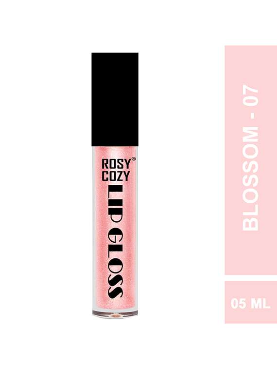 rosy cozy high shine gloosy lip gloss