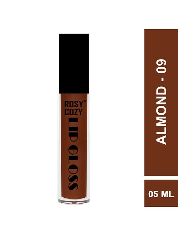 brown rosy cozy women lip gloss