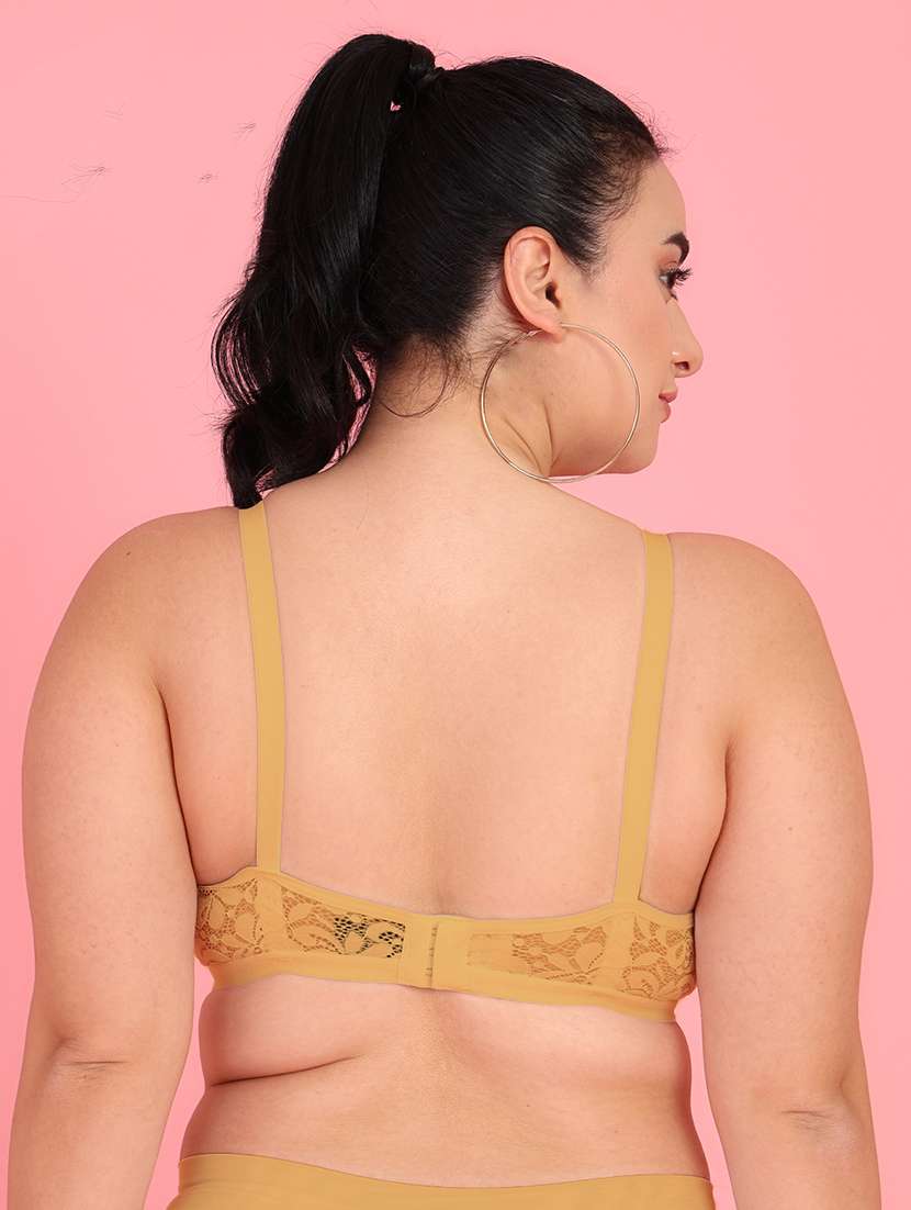 women plus size solid non padded bra - 22064189 -  Standard Image - 3