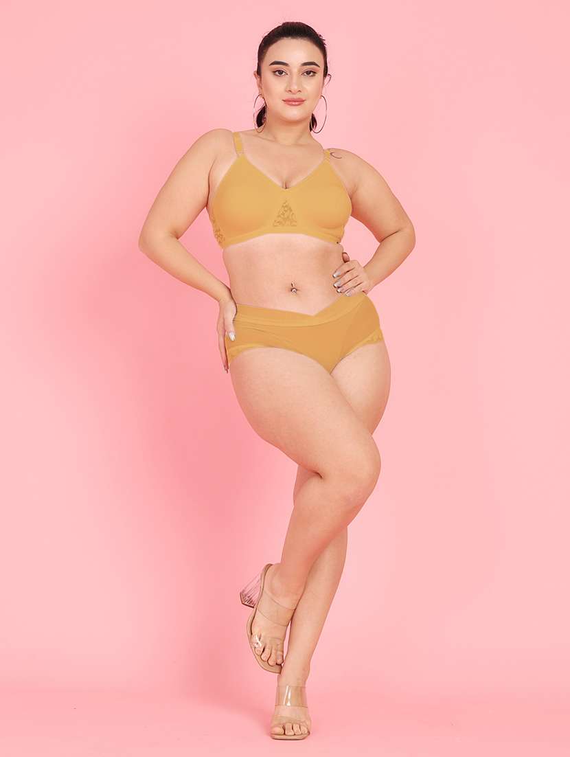 women plus size solid non padded bra - 22064189 -  Standard Image - 5