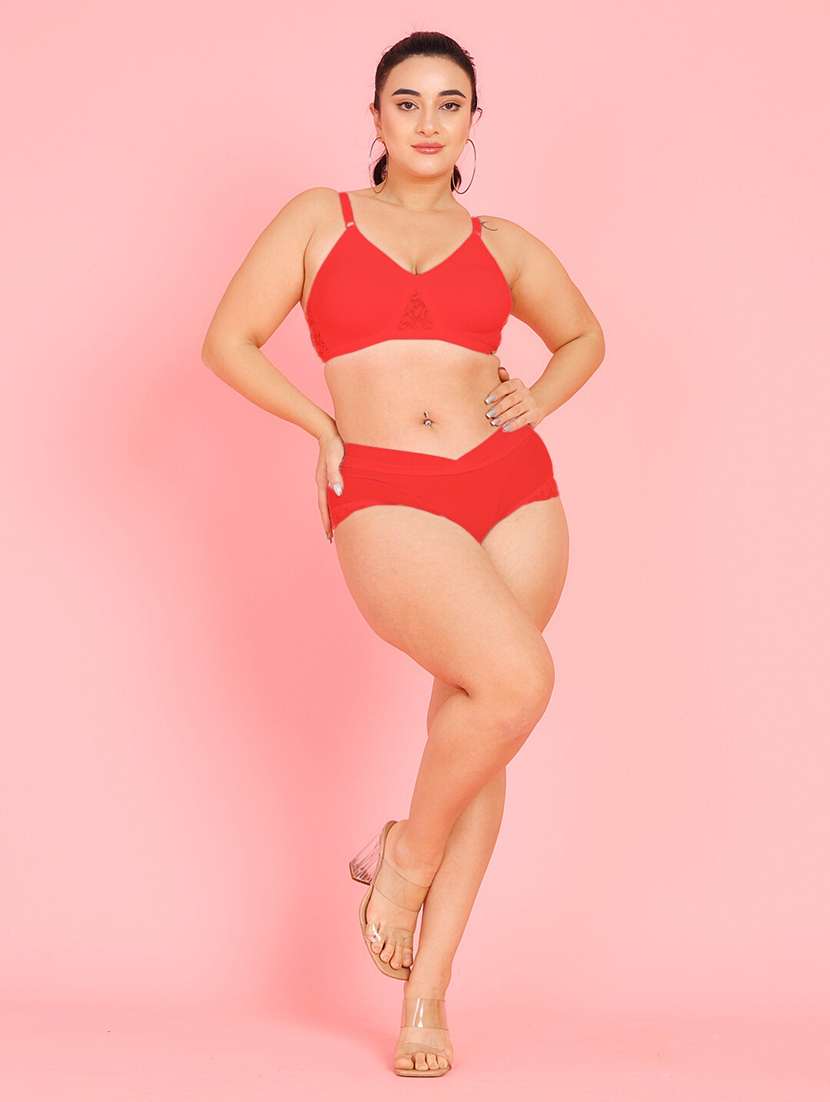 women plus size solid non padded bra - 22064192 - Standard Image - 3