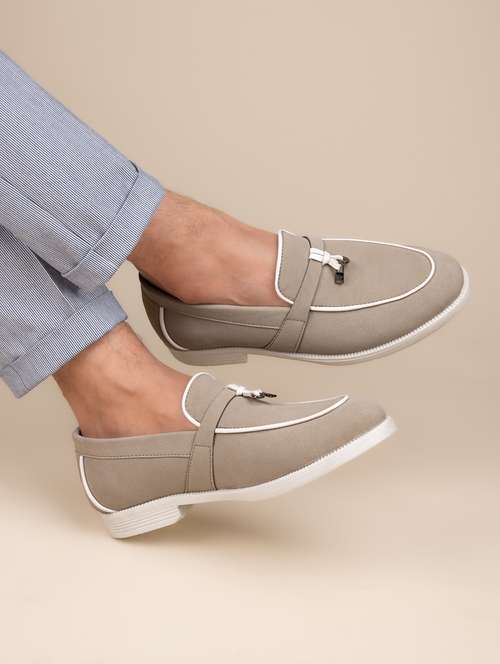 women grey slip on loafer - 22065467 - Standard Image - 0