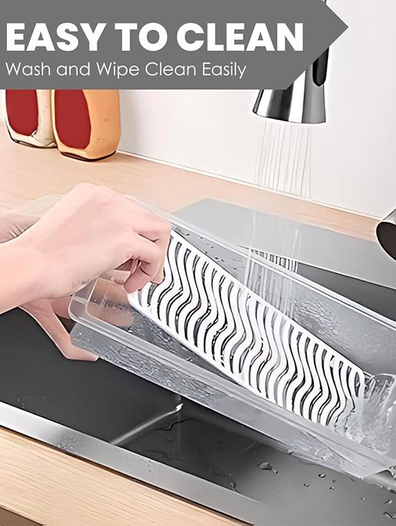 plastic storage container with lid for fridge - 22065818 - Standard Image - 3
