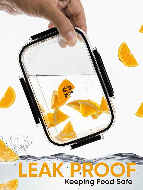 plastic storage container with lid for fridge - 22065823 - Standard Image - 3