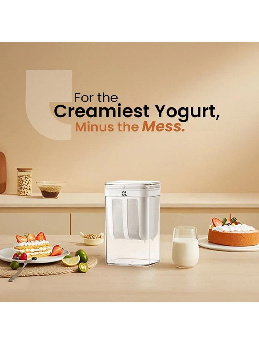 plastic white curd maker with lid - 22065826 - Standard Image - 3