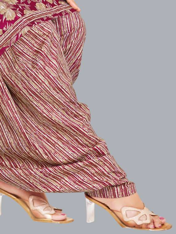 women floral printed unstitched salwar suit set - 22065927 -  Standard Image - 3