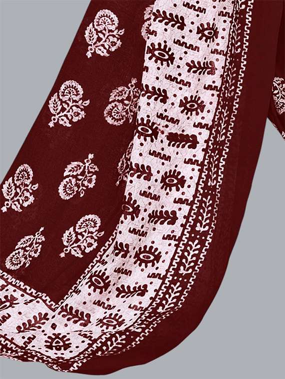 women printed unstitched salwar suit set - 22065936 -  Standard Image - 5