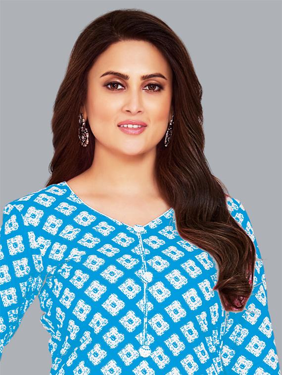 women printed unstitched salwar suit set - 22065938 - Standard Image - 3