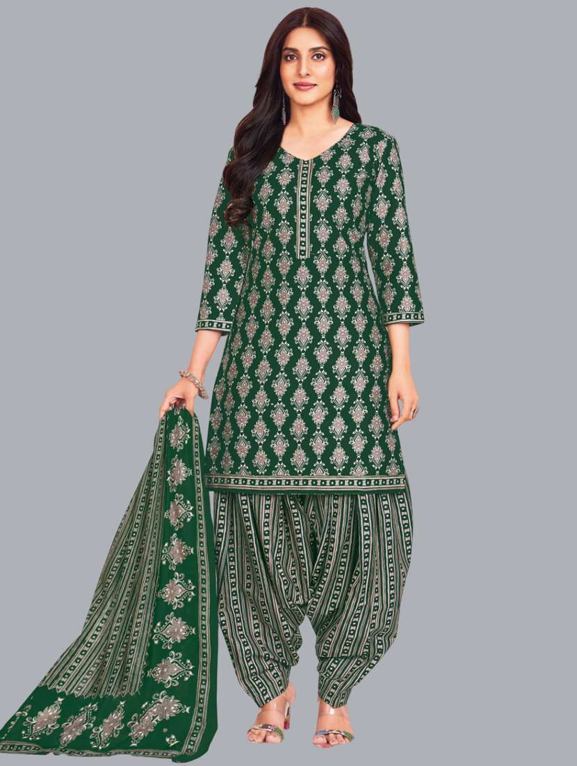 women printed unstitched salwar suit set - 22065939 - Zoom Image - 0