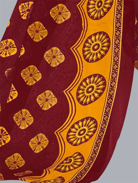 women printed unstitched salwar suit set - 22065944 -  Standard Image - 5