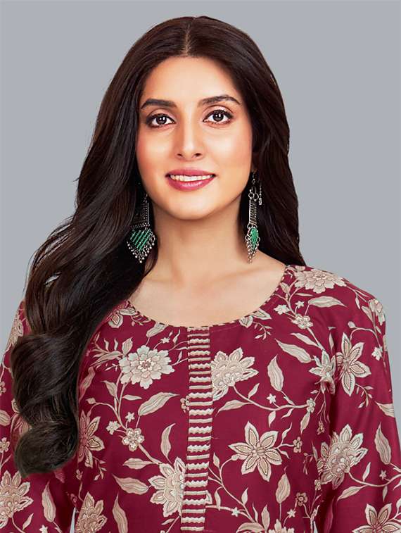 women floral printed unstitched salwar suit set - 22065947 -  Standard Image - 3