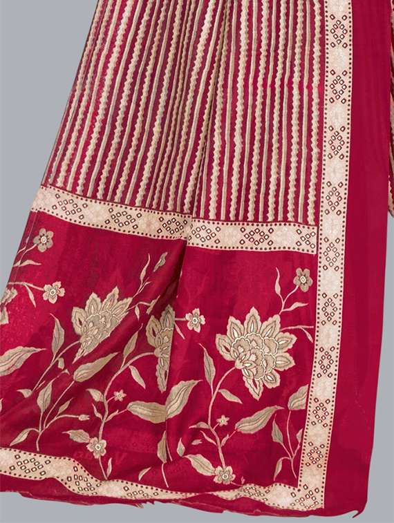 women floral printed unstitched salwar suit set - 22065947 -  Standard Image - 5