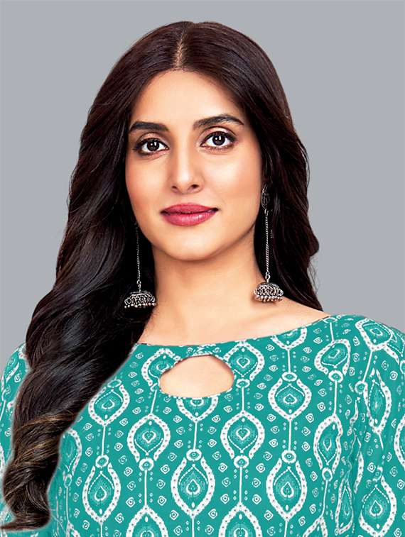 women printed unstitched salwar suit set - 22065948 -  Standard Image - 3