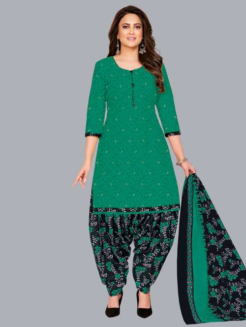 women printed unstitched salwar suit set - 22065950 -  Standard Image - 0