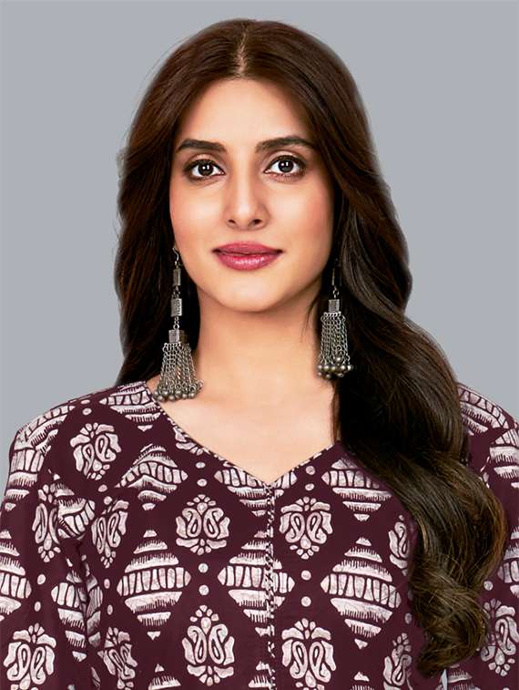 women printed unstitched salwar suit set - 22065956 -  Standard Image - 3