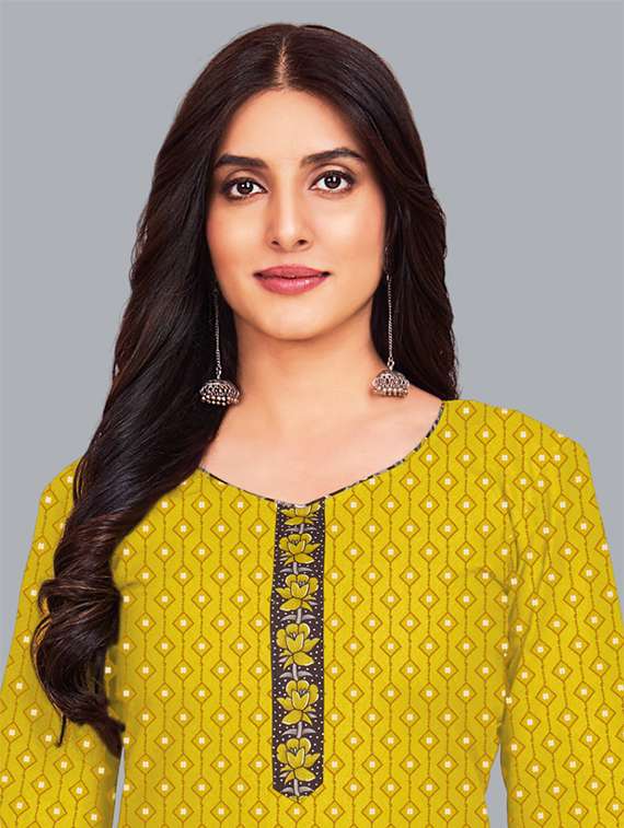 women printed unstitched salwar suit set - 22065964 -  Standard Image - 3