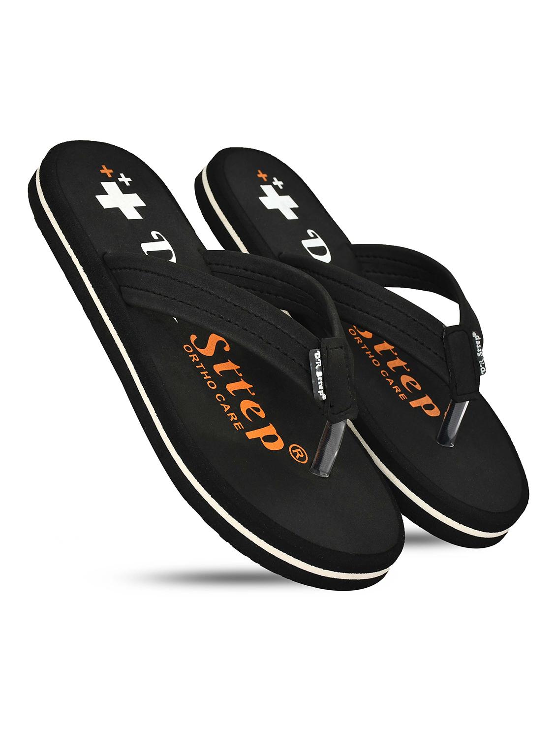 women black printed slipper - 22066273 - Standard Image - 3