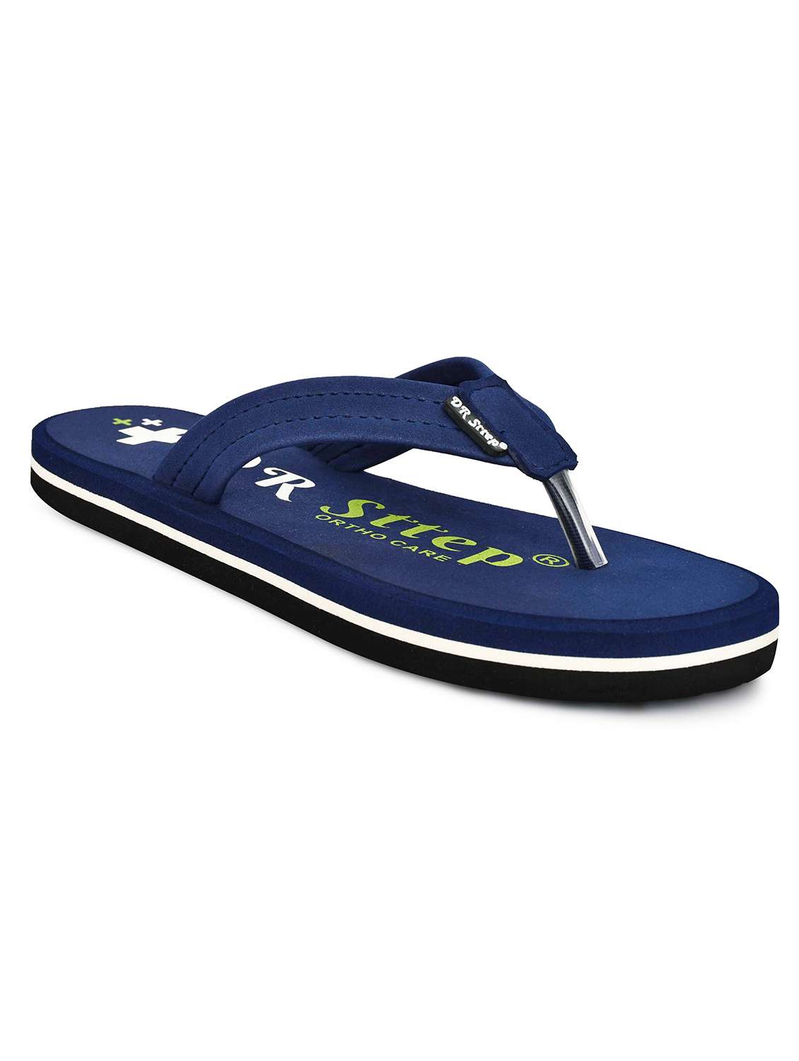 women blue printed slipper - 22066275 - Standard Image - 3