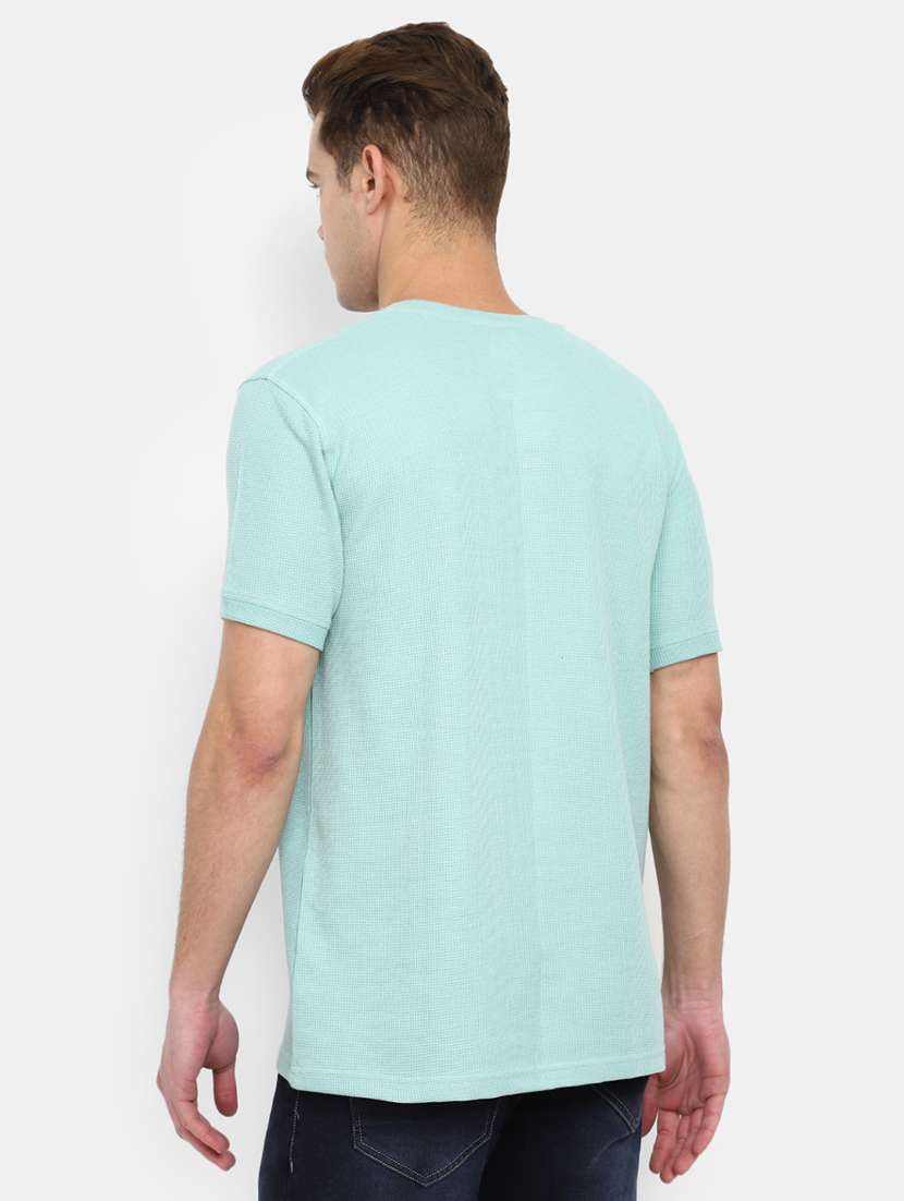 men solid short sleeve regular fit t-shirt - 22066277 -  Standard Image - 3