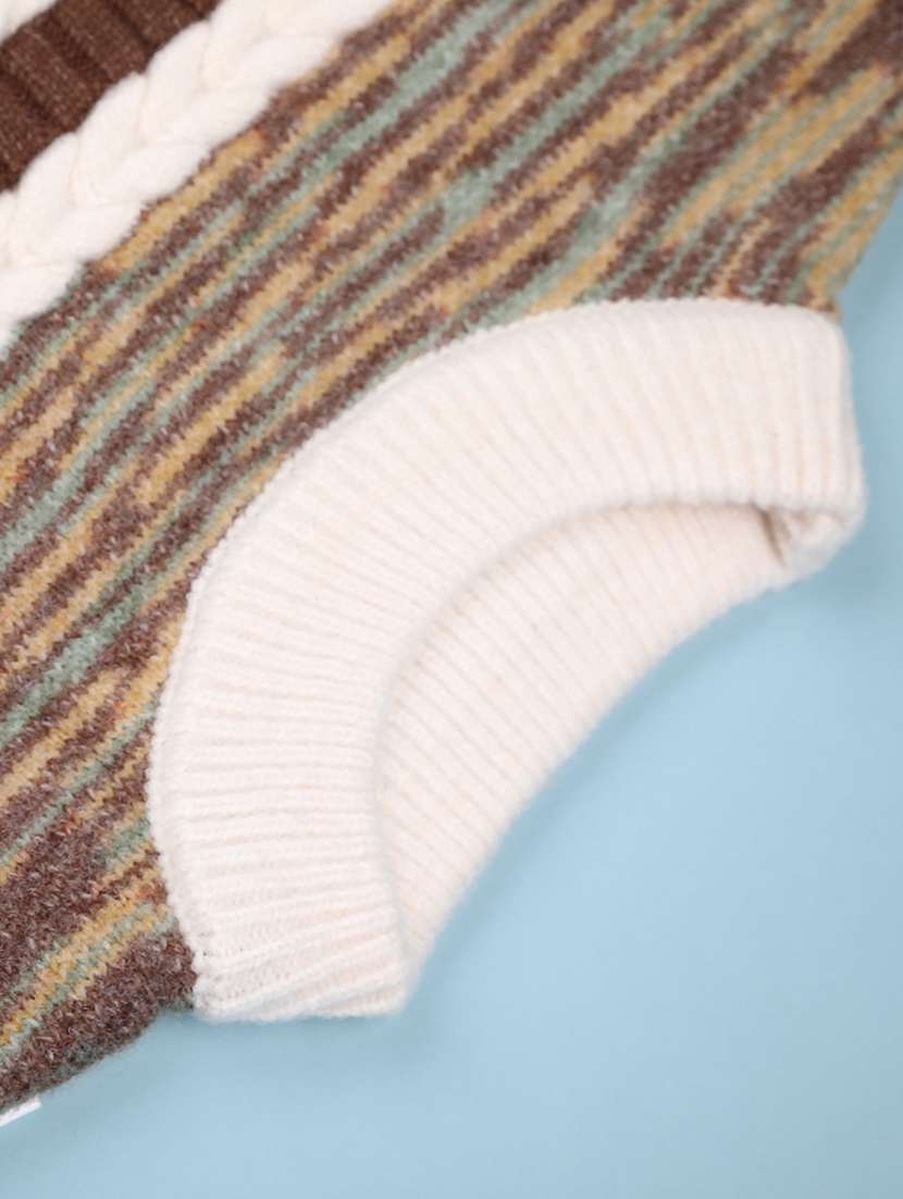 boys self design long sleeve sweater - 22066519 -  Standard Image - 3