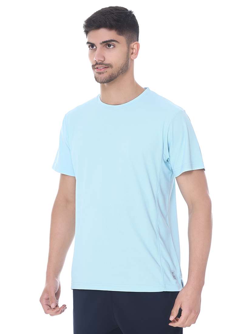 men solid short sleeve regular fit t-shirt - 22067497 -  Zoom Image - 0