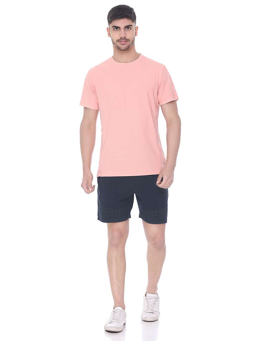 men solid short sleeve regular fit t-shirt - 22067499 -  Standard Image - 3