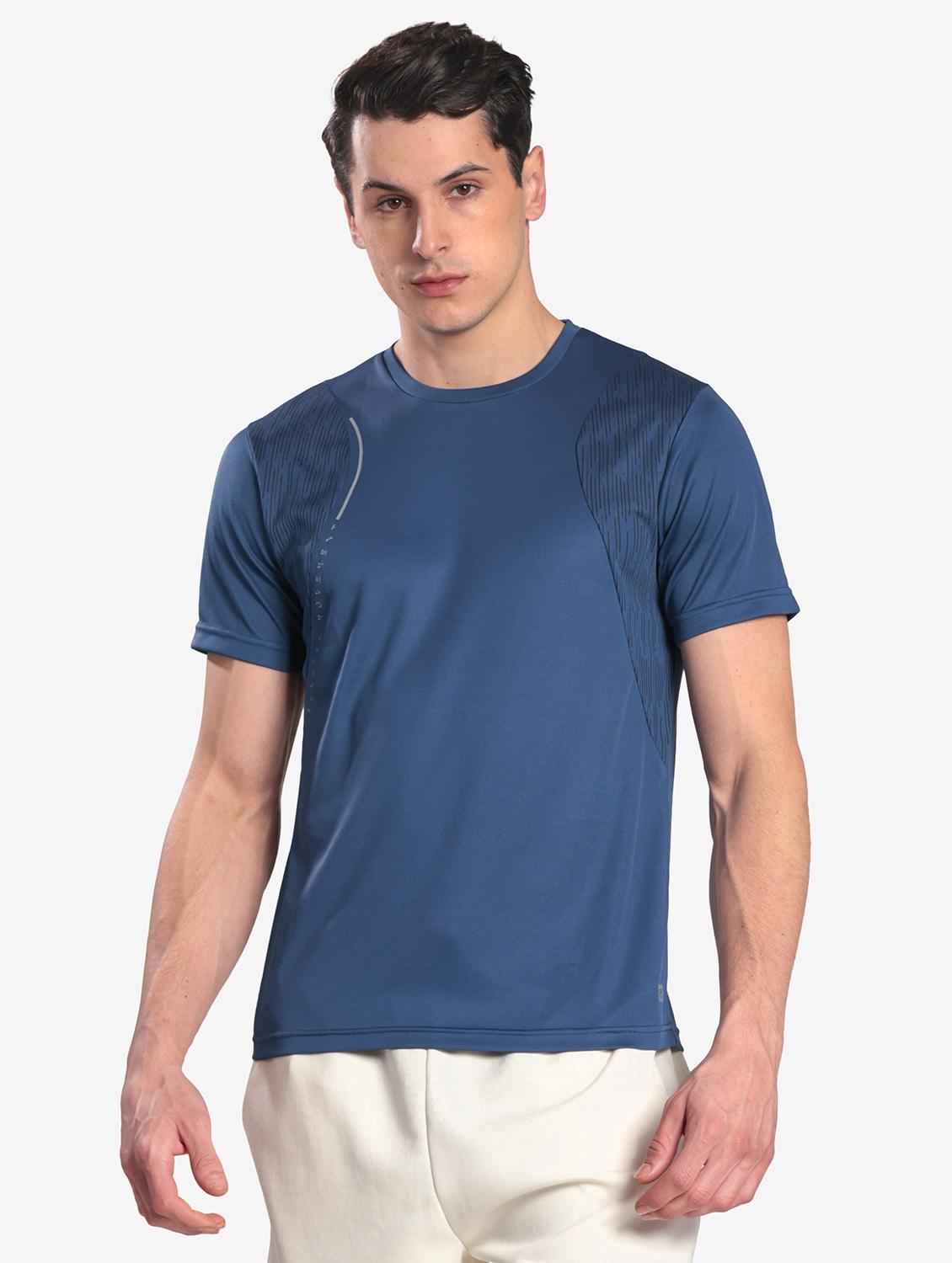 men solid short sleeve regular fit t-shirt - 22067502 - Zoom Image - 0