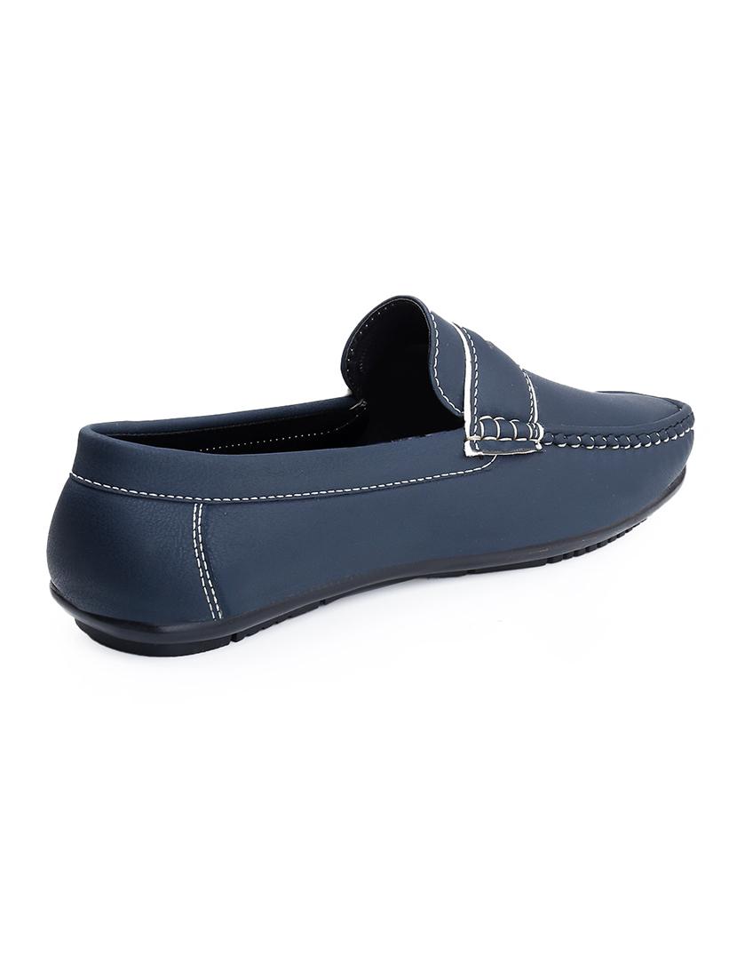 men solid slip on loafer - 22067546 - Standard Image - 3