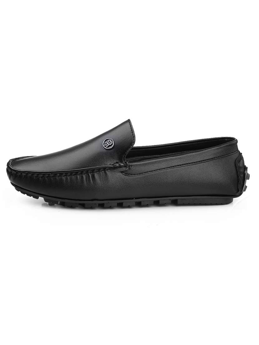 men solid slip on loafer - 22067551 - Standard Image - 3