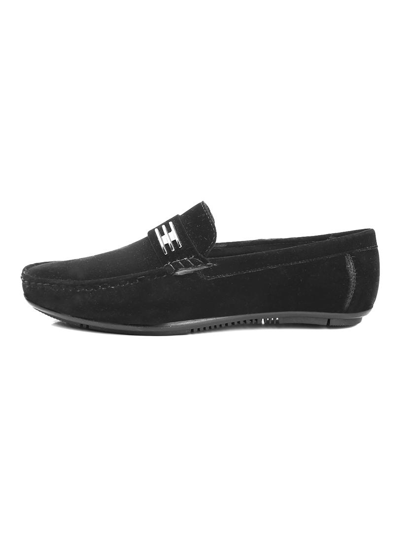 men solid slip on loafer - 22067553 - Standard Image - 3