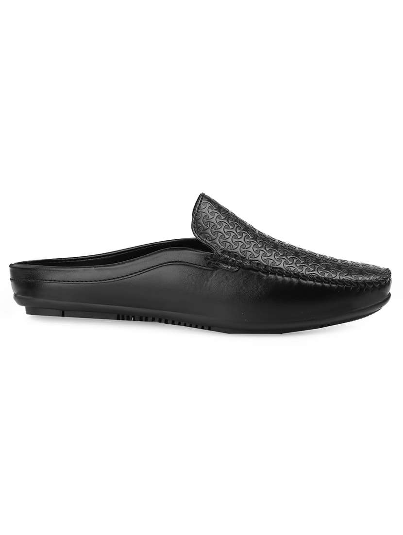 men textured slip on loafer - 22067555 - Standard Image - 3
