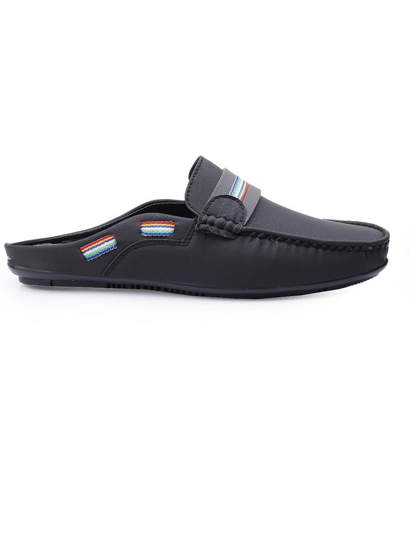 men solid slip on loafer - 22067566 - Standard Image - 3