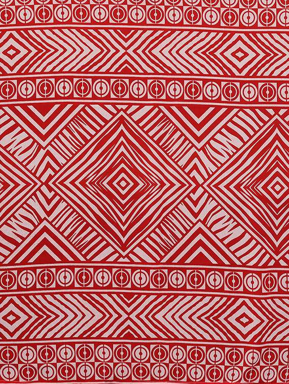 women printed casual wear saree with blouse - 22067686 -  Standard Image - 5