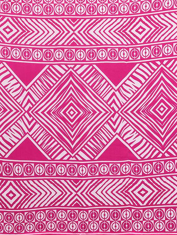 women printed casual wear saree with blouse - 22067713 -  Standard Image - 5