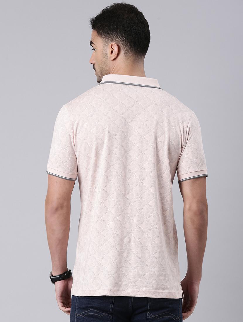 men printed short sleeve regular fit polo t-shirt - 22068757 - Standard Image - 3