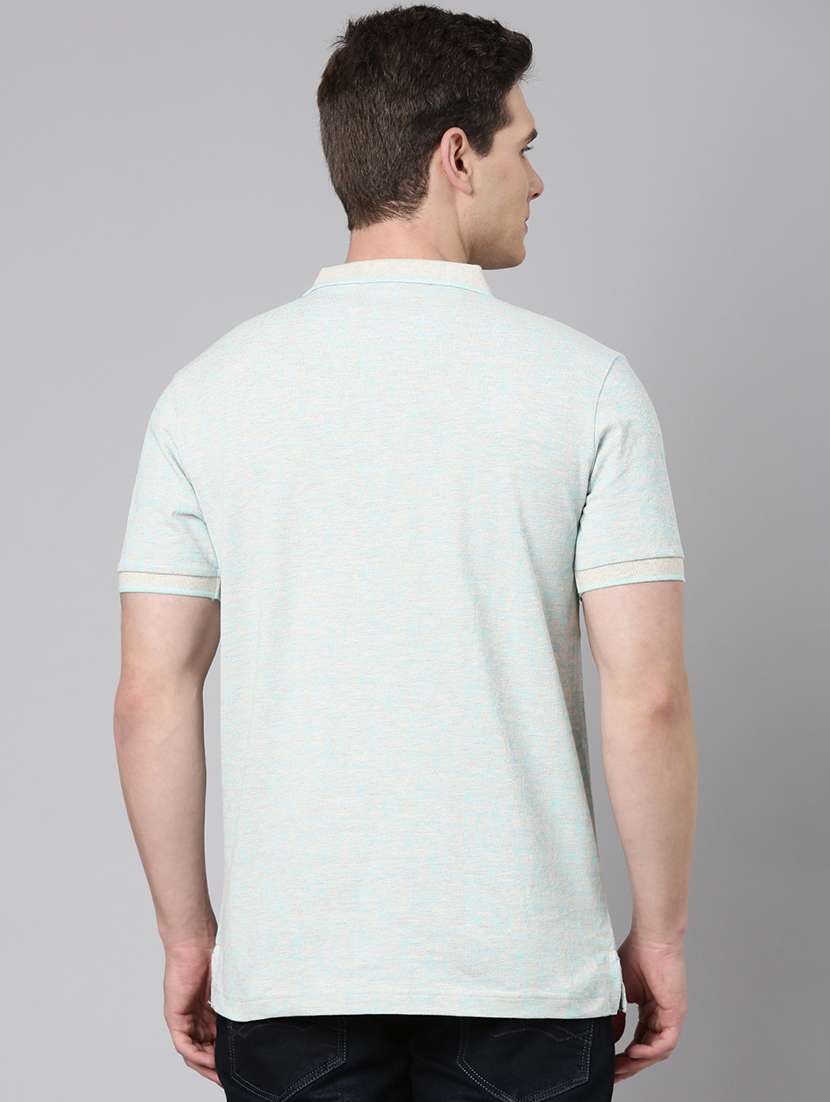 men printed short sleeve regular fit polo t-shirt - 22068758 -  Standard Image - 3