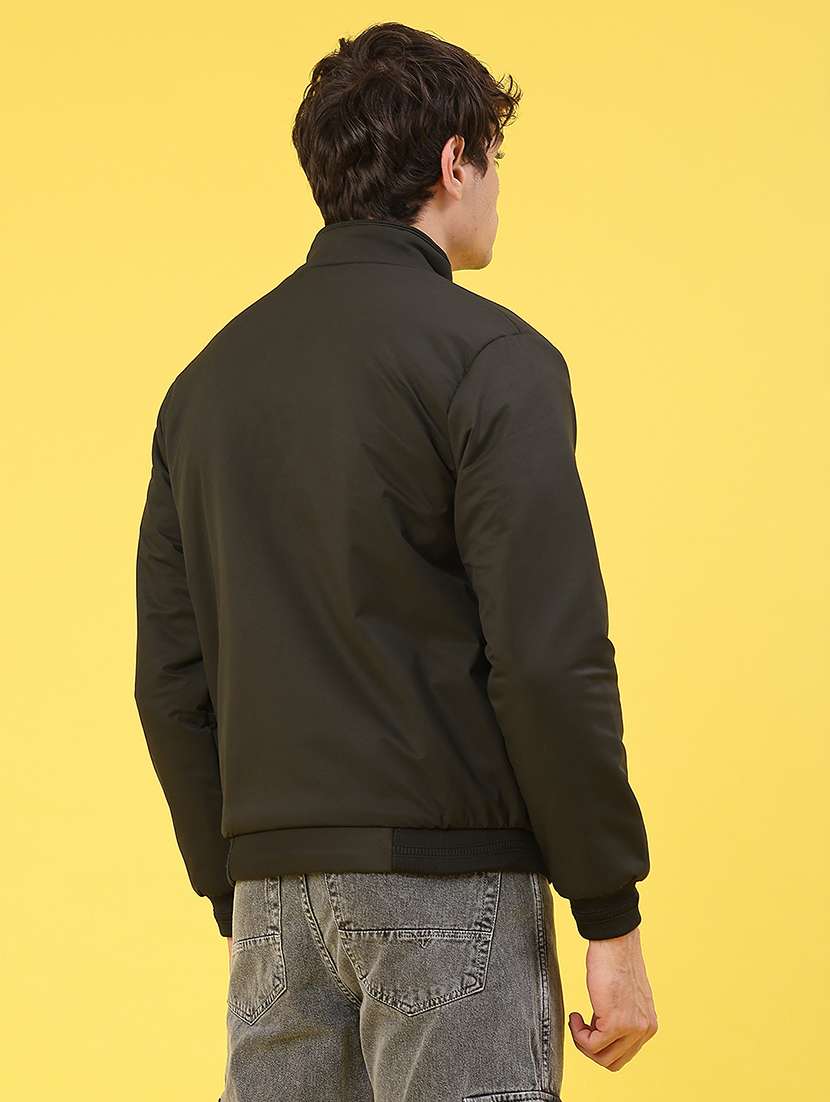 Men Solid Long Sleeve Puffer Jacket - 22068976 -  Standard Image - 3