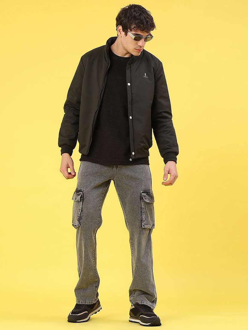Men Solid Long Sleeve Puffer Jacket - 22068976 -  Standard Image - 5